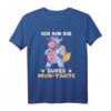 Lustiges Kuh T-Shirt 'Ich bin die Super Muh-Tante' – Perfekt für Tanten, Landwirte & Kuh-Liebhaber, originelles Geschenk