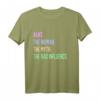Aunt Woman Bad Influence Tante T-Shirt – Lustiges Geschenk für Tanten zum Geburtstag, Weihnachten & Familienfest