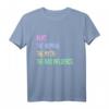 Aunt Woman Bad Influence Tante T-Shirt – Lustiges Geschenk für Tanten zum Geburtstag, Weihnachten & Familienfest