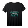 Damen Lustiges Tante T-Shirt mit V-Ausschnitt – Humorvolles Design für die beste Tante, ideales Geschenk für Familie & Freizeit
