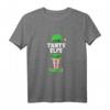 Damen Tante Elfe Partnerlook Familien Outfit Weihnachten T-Shirt - Lustiges Weihnachtsgeschenk für Frauen & Familien