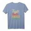 Damen Tante Die Frau Der Mythos Die Legende Geschenk T-Shirt - Lustiges Vintage Motiv für Taufe, Firmung & Geburtstag