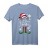 Elfen Tante Frauen Weihnachts Ugly Christmas T-Shirt – Lustiges Festtagsdesign für Damen, Kinder und Familie