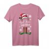 Elfen Tante Frauen Weihnachts Ugly Christmas T-Shirt – Lustiges Festtagsdesign für Damen, Kinder und Familie