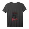 Damen Ich Bin Die Ich Geb Mir Die Kante Tante T-Shirt mit V-Ausschnitt - Lustiges Trink- und Partyoutfit für Frauen bei Familienfesten