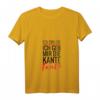Damen Ich Bin Die Ich Geb Mir Die Kante Tante T-Shirt mit V-Ausschnitt - Lustiges Trink- und Partyoutfit für Frauen bei Familienfesten