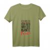 Damen Ich Bin Die Ich Geb Mir Die Kante Tante T-Shirt mit V-Ausschnitt - Lustiges Trink- und Partyoutfit für Frauen bei Familienfesten