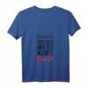 Damen Ich Bin Die Ich Geb Mir Die Kante Tante T-Shirt mit V-Ausschnitt - Lustiges Trink- und Partyoutfit für Frauen bei Familienfesten
