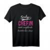 Stolze Chefin Eines Fantastischen Teams - Geschenk T-Shirt für Frauen in Führungspositionen, ideal zum Geburtstag & Weihnachten