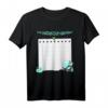 Wir Werden Dich Vermissen - Personalisierbares Abschied T-Shirt mit Unterschrift für Kollegen und Teammitglieder