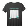 Wir Werden Dich Vermissen - Personalisierbares Abschied T-Shirt mit Unterschrift für Kollegen und Teammitglieder