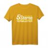 5 Sterne Teamleiter T-Shirt – Witziges Bürogeschenk für Vorgesetzte, Kollegen und als Dankeschön zu Weihnachten oder Geburtstag