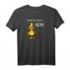 Bevor du fragst... Nein - Lustiges Enten Nervensäge T-Shirt für Männer, Frauen & Kinder, Humorvolles Outfit gegen nervige Situationen