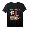 Kinder ich bin 8 Geburtstag Feuerwehr Einsatzleiter T-Shirt - Lustiges Geschenk für Feuerwehrfans zum 8. Geburtstag, perfekt für Party und Feier