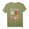 Kinder ich bin 8 Geburtstag Feuerwehr Einsatzleiter T-Shirt - Lustiges Geschenk für Feuerwehrfans zum 8. Geburtstag, perfekt für Party und Feier