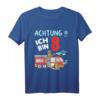 Kinder ich bin 8 Geburtstag Feuerwehr Einsatzleiter T-Shirt - Lustiges Geschenk für Feuerwehrfans zum 8. Geburtstag, perfekt für Party und Feier