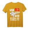 Witziges Herren T-Shirt zum 52. Geburtstag – Vor 52 Jahren war ich mal der Schnellste, Perfekt für Party & Geschenk für Männer, Papa, Ehemann, Opa