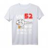 Witziges Herren T-Shirt zum 52. Geburtstag – Vor 52 Jahren war ich mal der Schnellste, Perfekt für Party & Geschenk für Männer, Papa, Ehemann, Opa