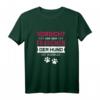 Vorsicht Vor Dem Frauchen Der Hund Ist Harmlos - Lustiges Hundespruch T-Shirt für Hundeliebhaberinnen, perfekte Geschenkidee zu Geburtstag & Weihnachten