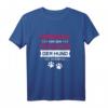 Vorsicht Vor Dem Frauchen Der Hund Ist Harmlos - Lustiges Hundespruch T-Shirt für Hundeliebhaberinnen, perfekte Geschenkidee zu Geburtstag & Weihnachten