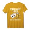 Doppelkopf und Bier deshalb bin ich hier T-Shirt – Lustiges Kartenspiel Shirt für Doppelkopf-Fans und Rentner zum Geburtstag, Weihnachten oder Turnier
