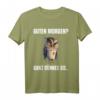 Guten Morgen? Ganz Dünnes Eis Kaffee Spruch Eulen T-Shirt - Lustiges Motiv für Morgenmuffel, Frühaufsteher & Geschenkideen für Familie & Freunde
