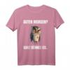 Guten Morgen? Ganz Dünnes Eis Kaffee Spruch Eulen T-Shirt - Lustiges Motiv für Morgenmuffel, Frühaufsteher & Geschenkideen für Familie & Freunde