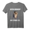Guten Morgen? Ganz Dünnes Eis Kaffee Spruch Eulen T-Shirt - Lustiges Motiv für Morgenmuffel, Frühaufsteher & Geschenkideen für Familie & Freunde