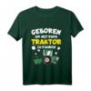 Kinder T-Shirt 'Geboren um mit Papa Traktor zu fahren' – Perfektes Geschenk für kleine Landwirte und Bauernhof-Fans
