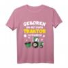 Kinder T-Shirt 'Geboren um mit Papa Traktor zu fahren' – Perfektes Geschenk für kleine Landwirte und Bauernhof-Fans