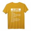 Lustiges Moped Spruch T-Shirt - 10 Dinge die ich im Leben will | Geschenk für Mopedfahrer, Biker & Scooter Fans