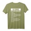 Lustiges Moped Spruch T-Shirt - 10 Dinge die ich im Leben will | Geschenk für Mopedfahrer, Biker & Scooter Fans