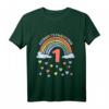 Kinder Ich bin 1 Jahr erster Geburtstag Regenbogen T-Shirt – Perfektes Geschenk & Outfit für den ersten Geburtstag mit buntem Design