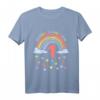 Kinder Ich bin 1 Jahr erster Geburtstag Regenbogen T-Shirt – Perfektes Geschenk & Outfit für den ersten Geburtstag mit buntem Design