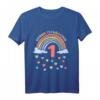 Kinder Ich bin 1 Jahr erster Geburtstag Regenbogen T-Shirt – Perfektes Geschenk & Outfit für den ersten Geburtstag mit buntem Design