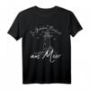 In Gedanken am Meer - Norddeutschland Leuchtturm Heimatliebe T-Shirt für Küstenliebhaber & Nordsee-Fans