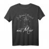 In Gedanken am Meer - Norddeutschland Leuchtturm Heimatliebe T-Shirt für Küstenliebhaber & Nordsee-Fans