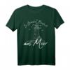 In Gedanken am Meer - Norddeutschland Leuchtturm Heimatliebe T-Shirt für Küstenliebhaber & Nordsee-Fans