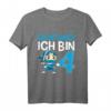 Kinder Ninja 4. Geburtstag - Achtung Ich bin Vier T-Shirt, lustiges Geschenk für Geburtstagskinder, Ninja Fans & Kinderparty