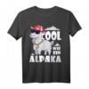 Cooles Alpaka mit Mütze und Brille - Lustiges Tier-T-Shirt für Kinder, Jugendliche & Hipster mit Lama-Hut Motiv