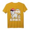 Cooles Alpaka mit Mütze und Brille - Lustiges Tier-T-Shirt für Kinder, Jugendliche & Hipster mit Lama-Hut Motiv