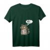 Damen Cooler Waschbär Statement T-Shirt mit Nöö Spruch - Tier Raccoon V-Ausschnitt, ideales Geschenk für Geburtstag & Weihnachten
