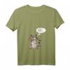 Damen Cooler Waschbär Statement T-Shirt mit Nöö Spruch - Tier Raccoon V-Ausschnitt, ideales Geschenk für Geburtstag & Weihnachten
