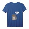 Damen Cooler Waschbär Statement T-Shirt mit Nöö Spruch - Tier Raccoon V-Ausschnitt, ideales Geschenk für Geburtstag & Weihnachten