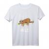 Born to be wild Lustiges Schlaf- und Büro-T-Shirt mit Ironie & Sarkasmus – Perfekt für Langschläfer, Arbeit & Geschenkideen für Fans von Sloth