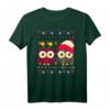 Vogel Tier Weihnachten Geschenk Eule Ugly Christmas T-Shirt – Lustiges Festtagsdesign für Tierliebhaber und Familienfeiern