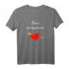 Seni seviyorum Ich liebe dich türkisch Valentinstag T-Shirt – Romantisches Geschenk für Partner, Verlobung & Hochzeit in der Türkei