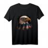 Amerikanisches Flagge und Adler USA T-Shirt – Patriotisches Design für den 4. Juli, USA-Urlaub & Nationalstolz