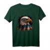 Amerikanisches Flagge und Adler USA T-Shirt – Patriotisches Design für den 4. Juli, USA-Urlaub & Nationalstolz