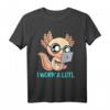 Lustiges Axolotl T-Shirt für Unternehmer, Freelancer & Büroarbeiter - Geschenkidee für Geburtstag & Weihnachten für Axolotl Fans